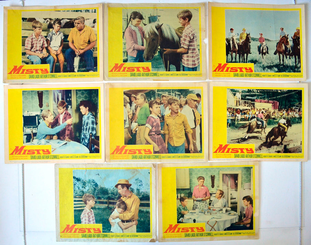 Misty Set of 8 Original USA Cinema Lobby Cards 