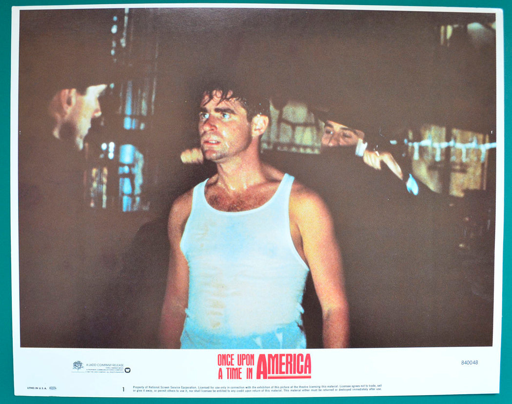 Once Upon A Time In America Original USA Cinema Lobby Card #1 