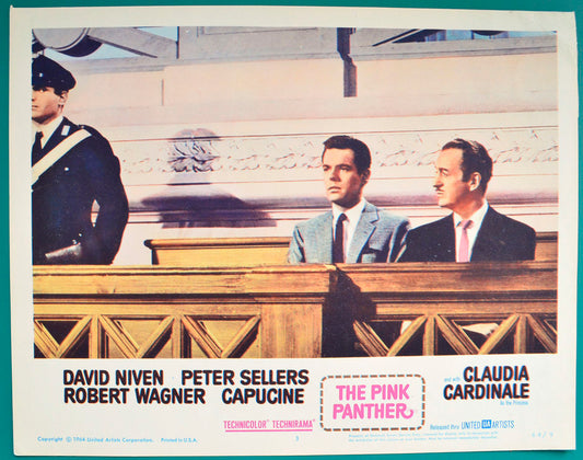 The Pink Panther Original USA Cinema Lobby Card #3 