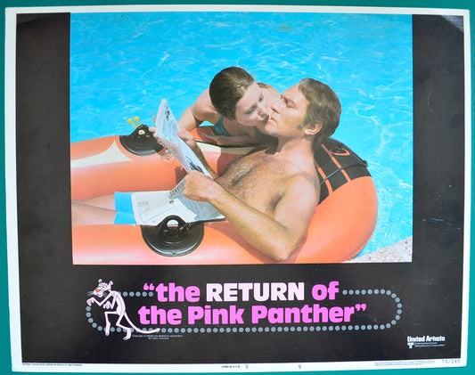 The Return Of The Pink Panther Original USA Cinema Lobby Card #5 