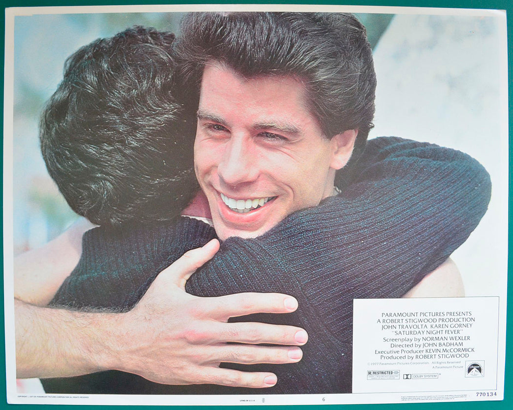 Saturday Night Fever Original USA Cinema Lobby Card #6 