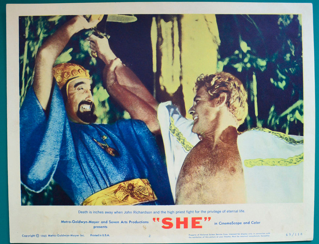 She Original USA Cinema Lobby Card #2 