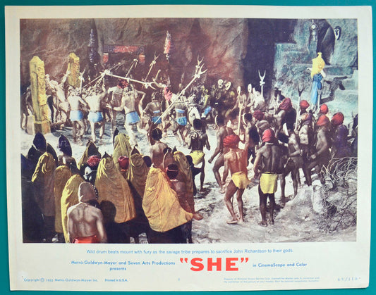 She Original USA Cinema Lobby Card #8 