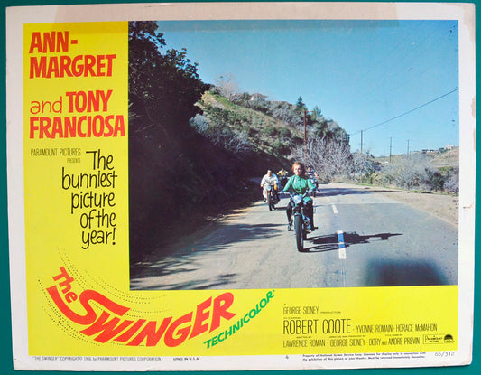 The Swinger Original USA Cinema Lobby Card 