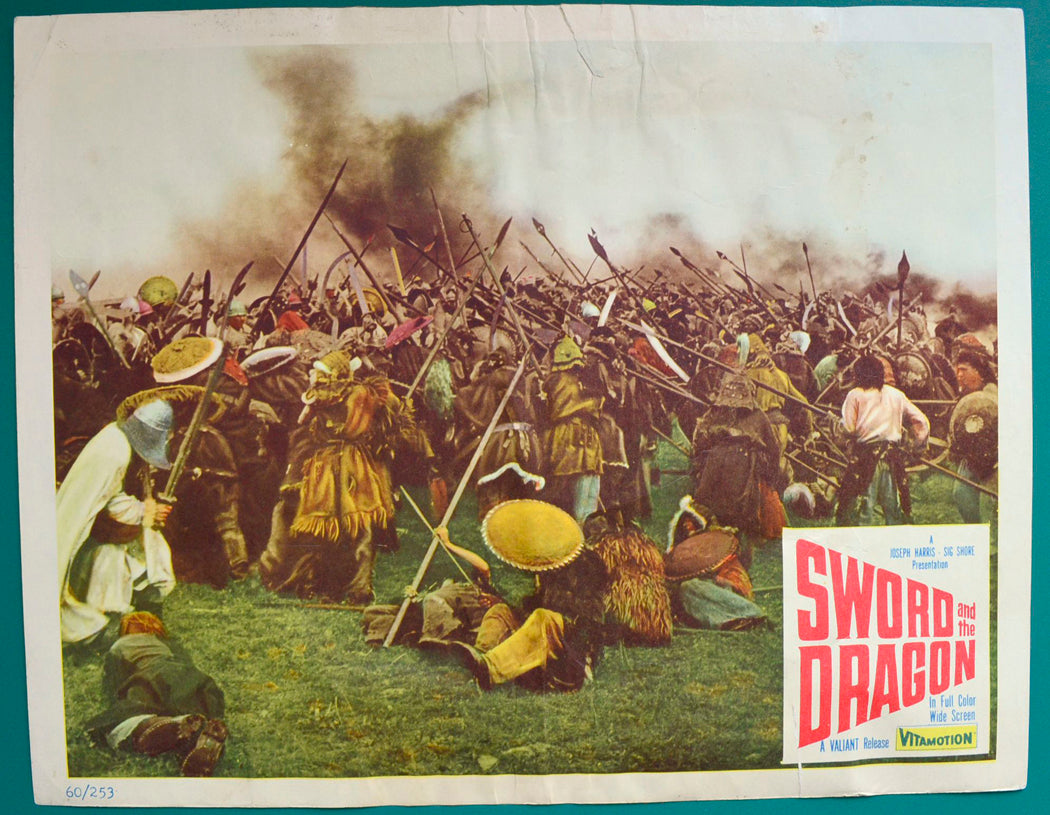 The Sword And The Dragon  (a.k.a. Ilya Muromets)   Original USA Cinema Lobby Card 