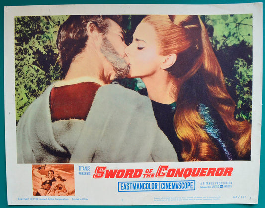 Sword Of The Conqueror  (a.k.a. Rosmunda e Alboino)   Original USA Cinema Lobby Card 