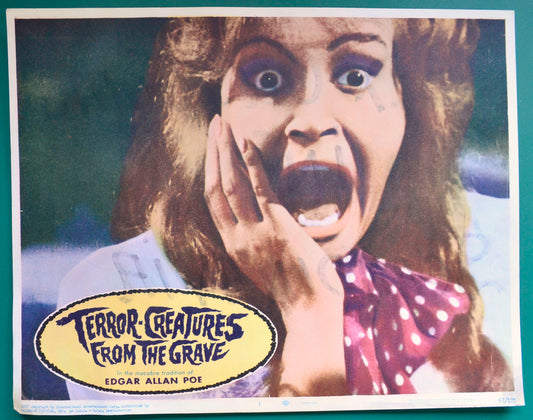 Terror Creatures From The Grave Original USA Cinema Lobby Card #1 