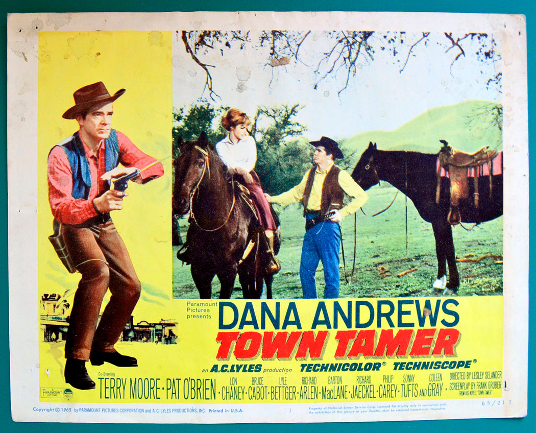 Town Tamer  Original USA Cinema Lobby Card #1 