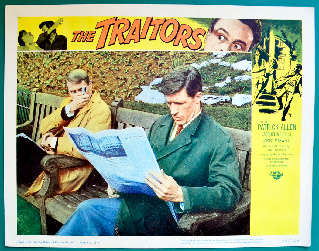 The Traitors Original USA Cinema Lobby Card #1 