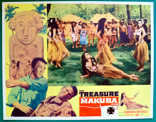 The Treasure Of Makuba Original USA Cinema Lobby Card #3 