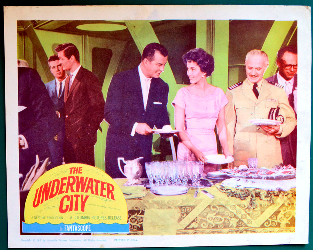 The Underwater City Original USA Cinema Lobby Card 