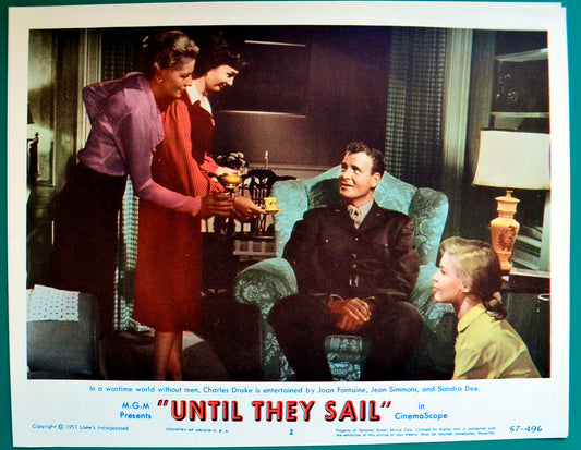 Until They Sail Original USA Cinema Lobby Card #2 