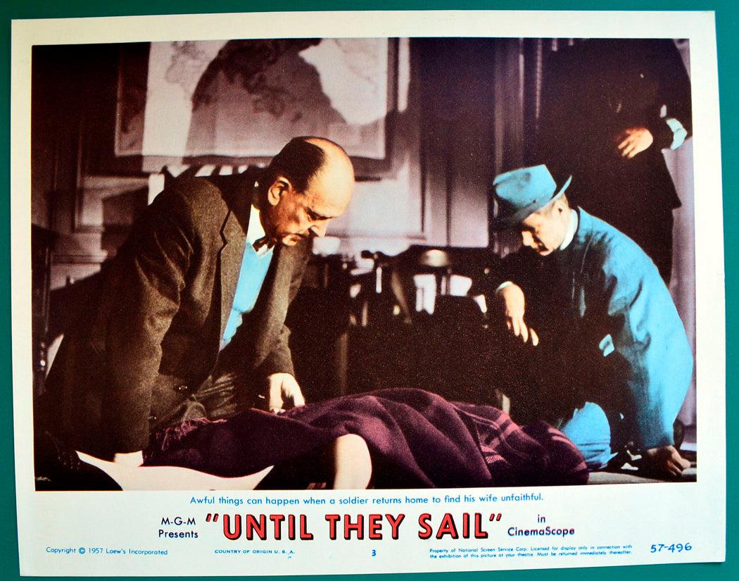 Until They Sail Original USA Cinema Lobby Card #3 