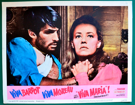 Viva Maria Original USA Cinema Lobby Card #5 