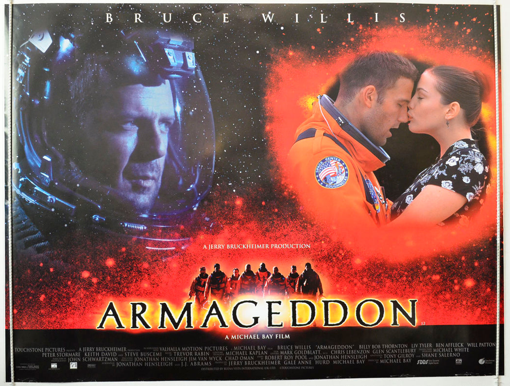 Armageddon Original British Quad Poster - Movie Poster