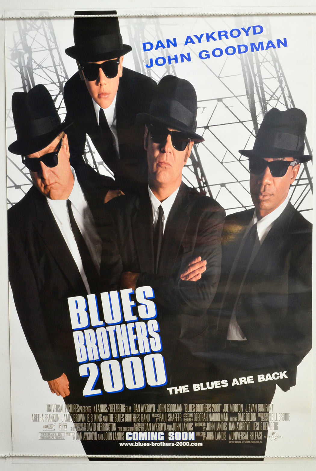 Blues Brothers 2000 Original One Sheet Poster - Movie Poster