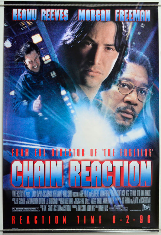 Chain Reaction  (Teaser / Advance Version)   Original One Sheet Poster - Movie Poster