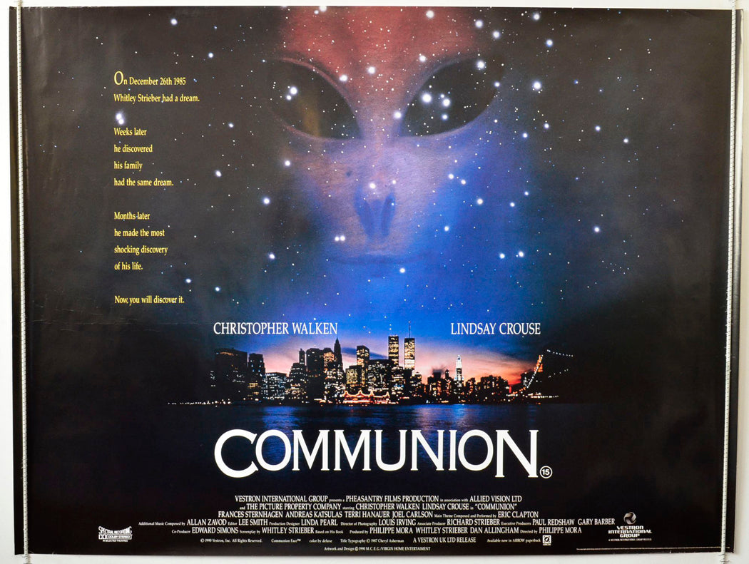 Communion Original British Quad Poster - Movie Poster