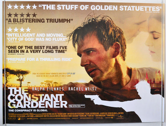 The Constant Gardener Original British Quad Poster - Movie Poster