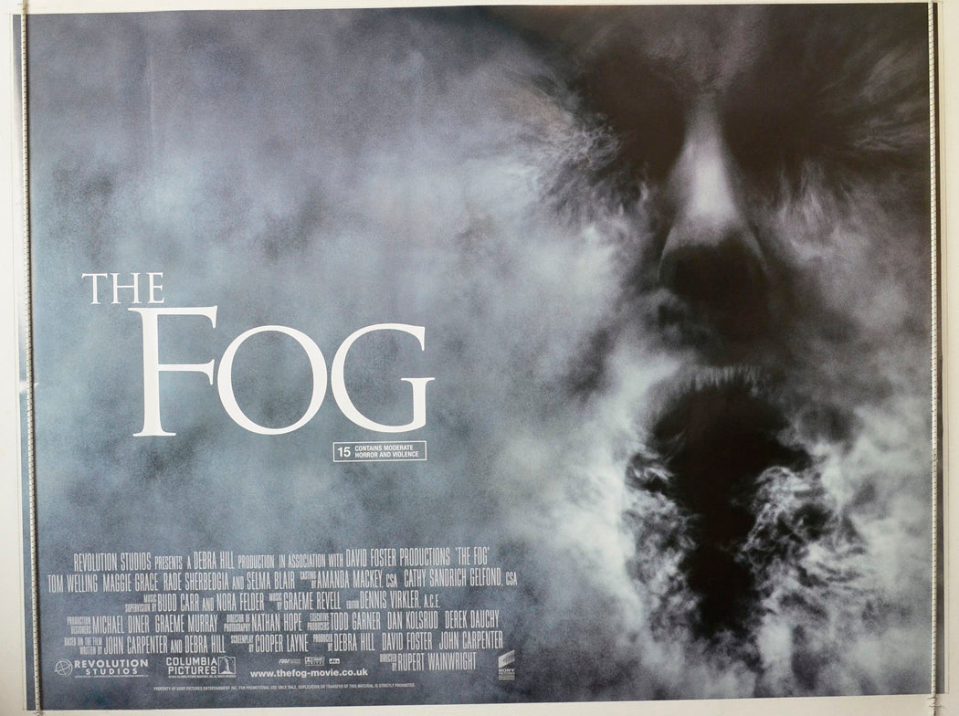 The Fog Original British Quad Poster - Movie Poster