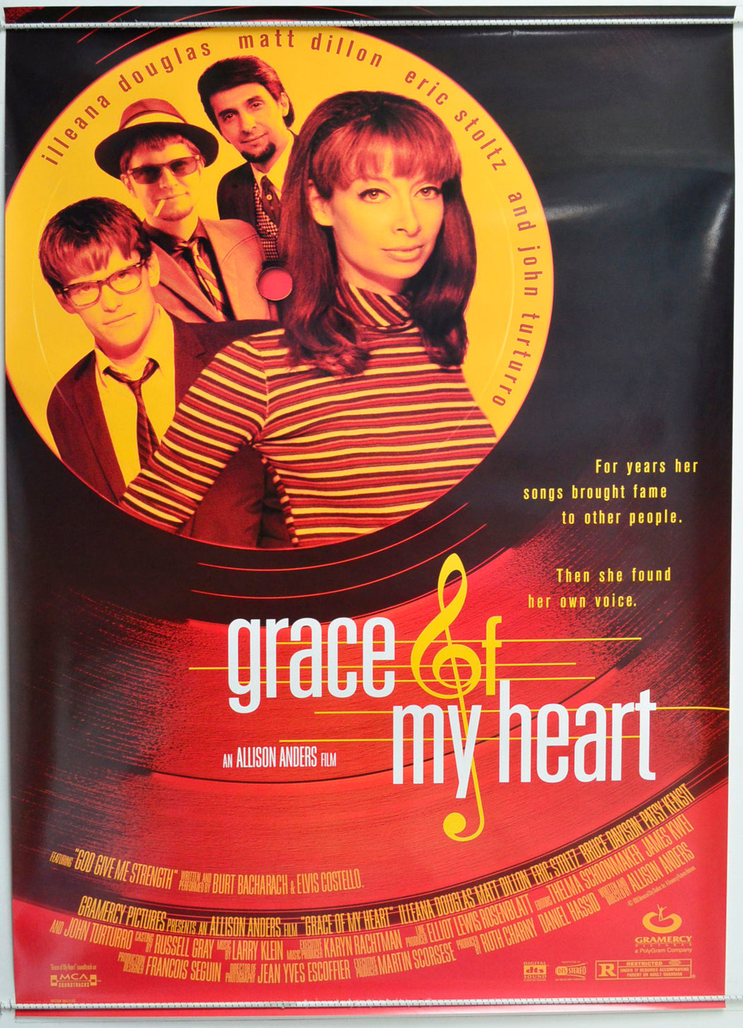 Grace Of My Heart Original One Sheet Poster - Movie Poster