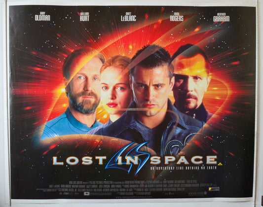 Lost In Space Original British Quad Poster - Movie Poster