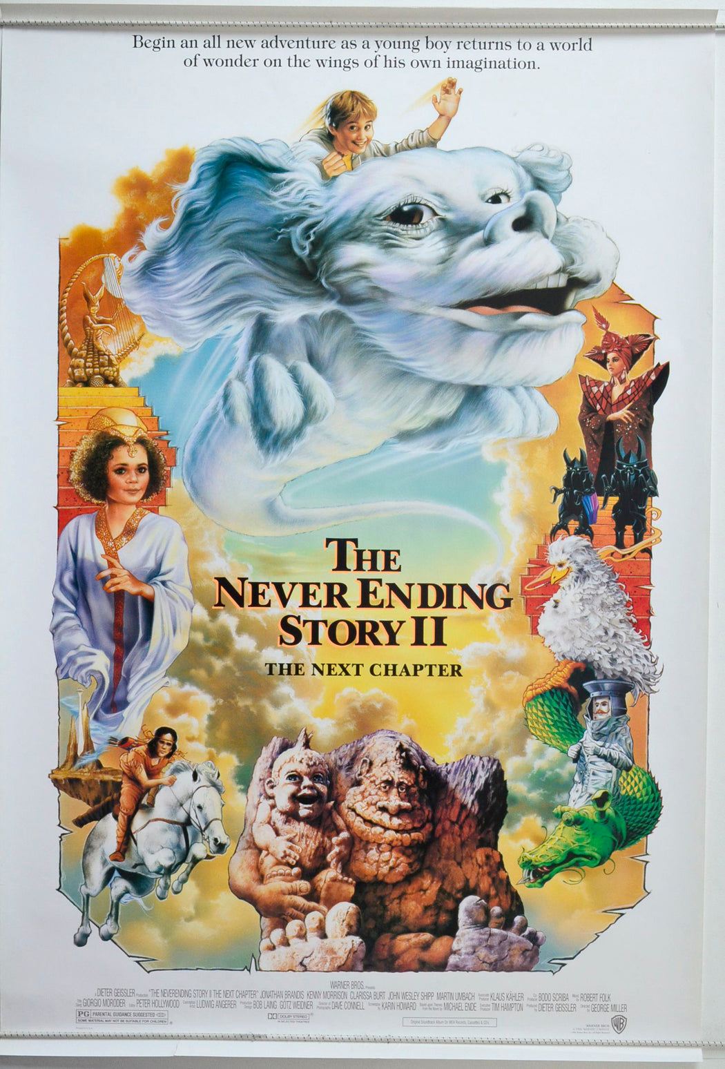 The Never Ending Story II Original One Sheet Poster - Movie Poster