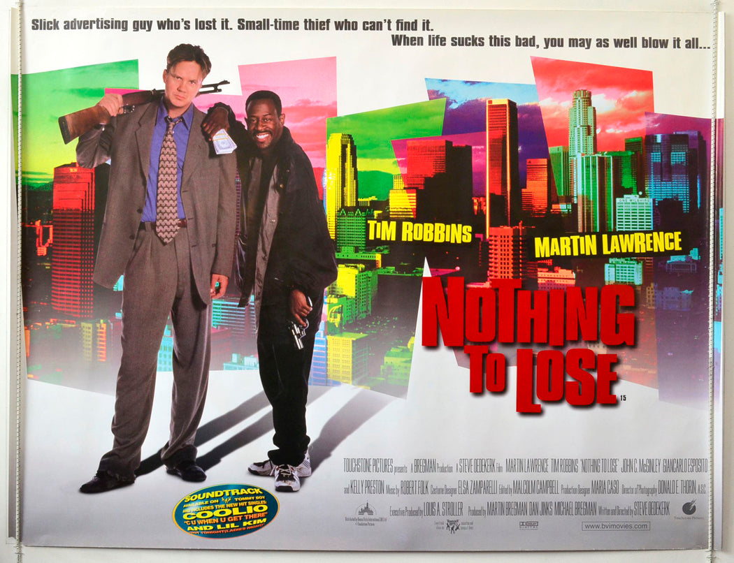 Nothing To Lose Original British Quad Poster - Movie Poster