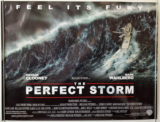 The Perfect Storm Original British Quad Poster - Movie Poster