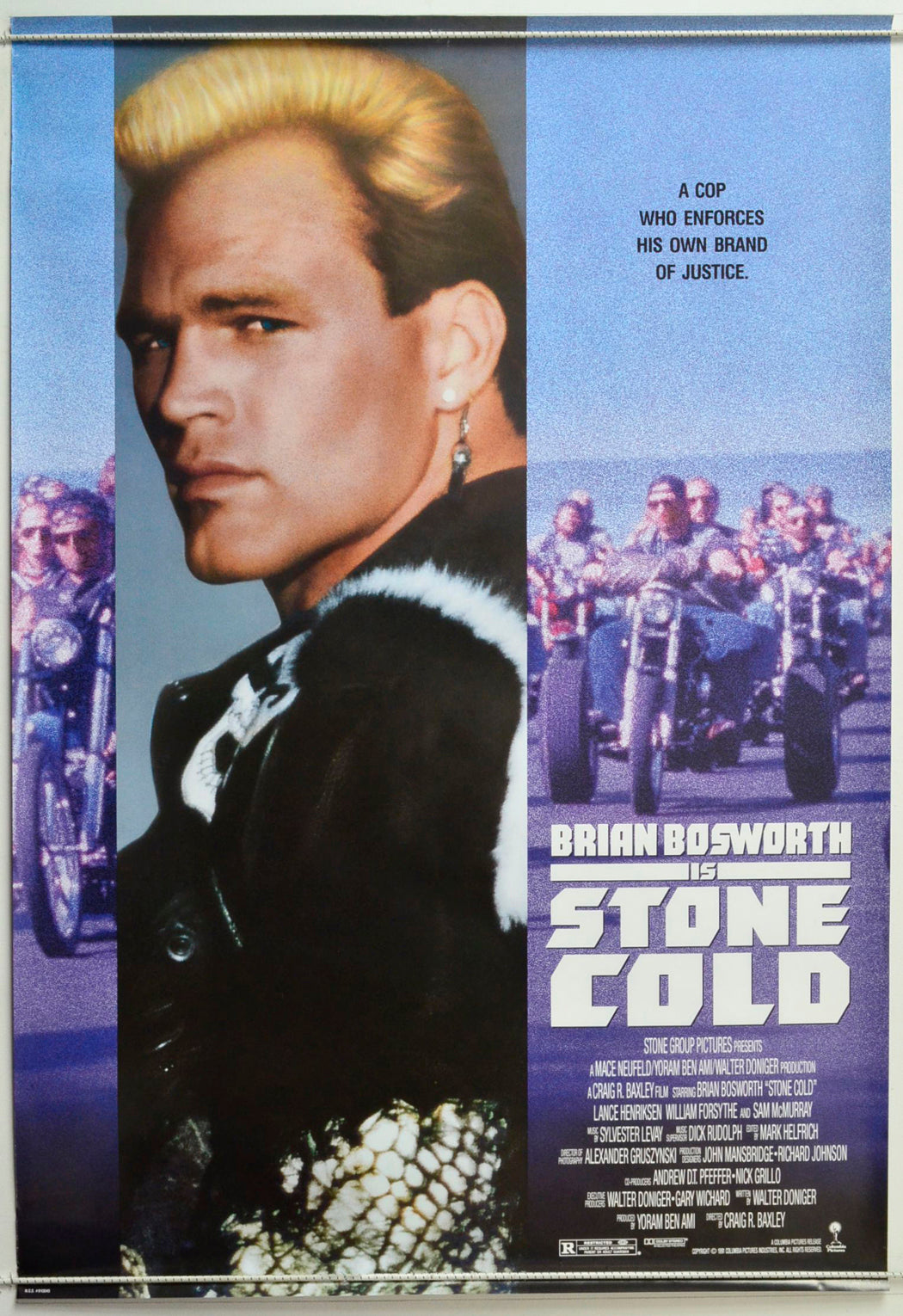 Stone Cold Original One Sheet Poster - Movie Poster