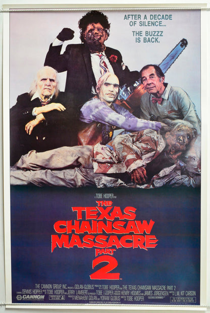 The Texas Chainsaw Massacre Part 2 Original One Sheet Poster - Movie Poster