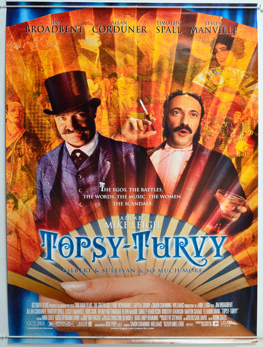 Topsy Turvy Original One Sheet Poster - Movie Poster