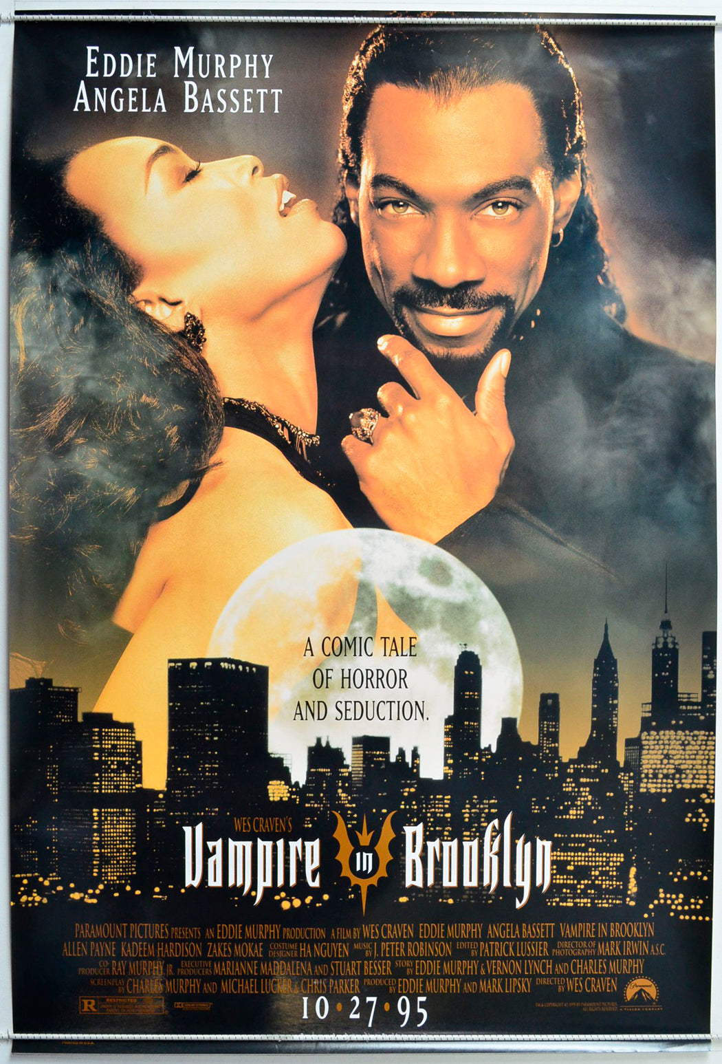 Vampire In Brooklyn Original One Sheet Poster - Movie Poster