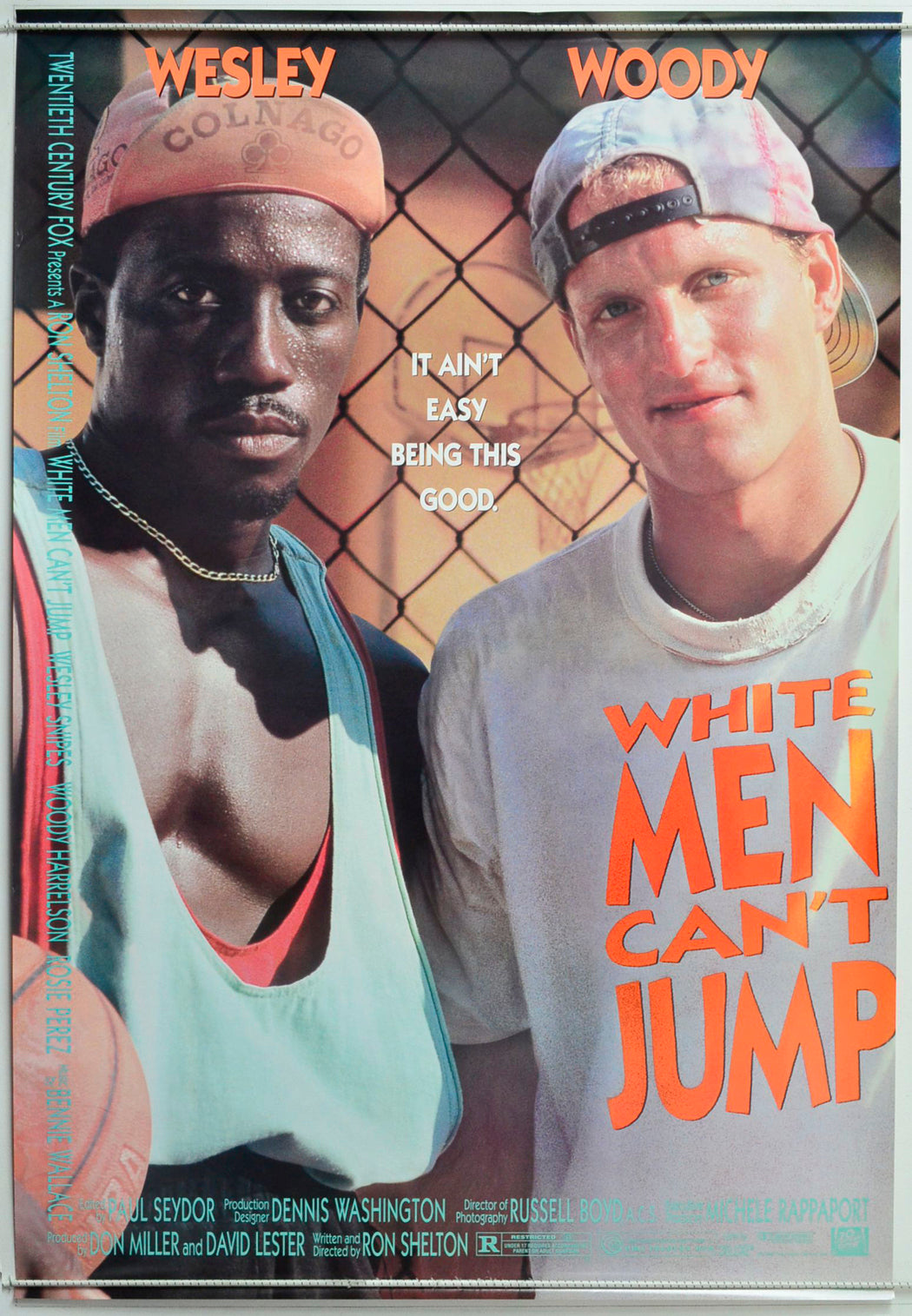 White Men Can't Jump Original One Sheet Poster - Movie Poster