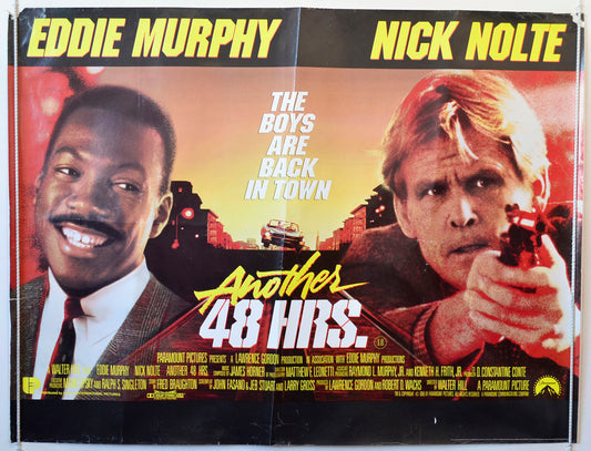 Another 48Hrs Original British Quad Poster - Movie Poster