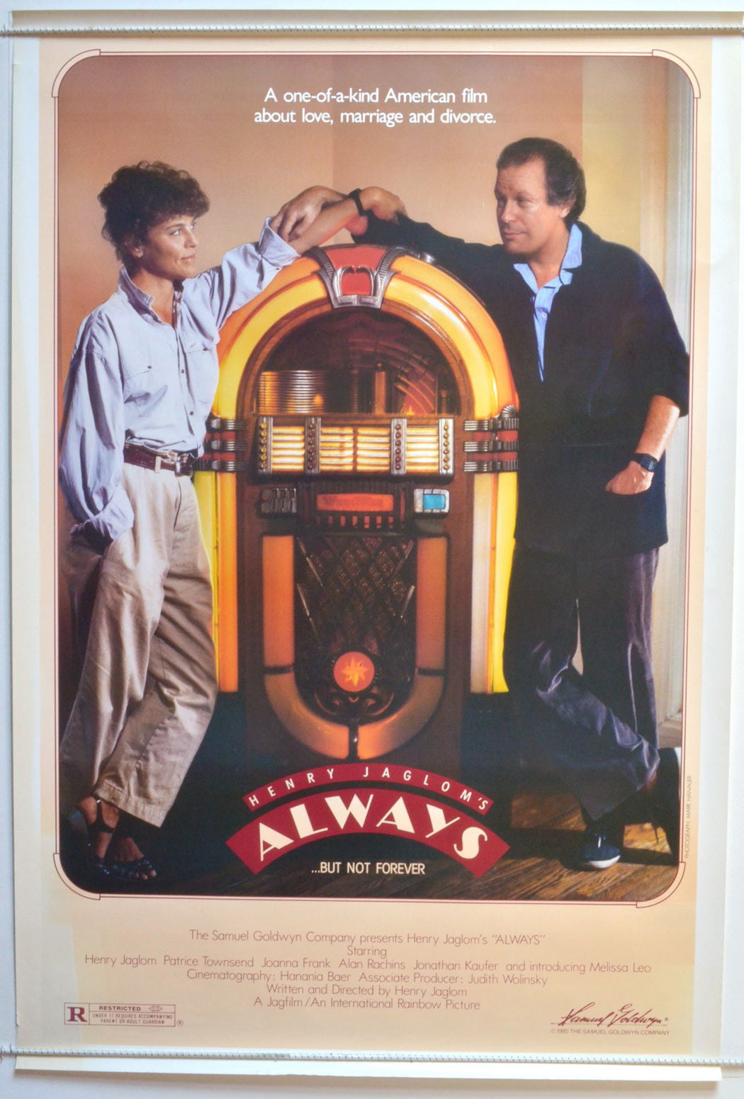 Always  (a.k.a. Always, But Not Forever)  Original One Sheet Poster - Movie Poster 