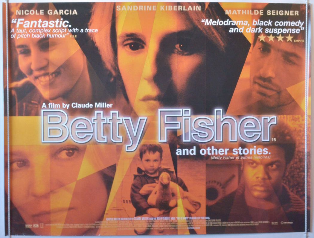 Betty Fisher And Other Stories  (a.k.a. Betty Fisher et autres histoires)  Original British Quad Poster - Movie Poster 