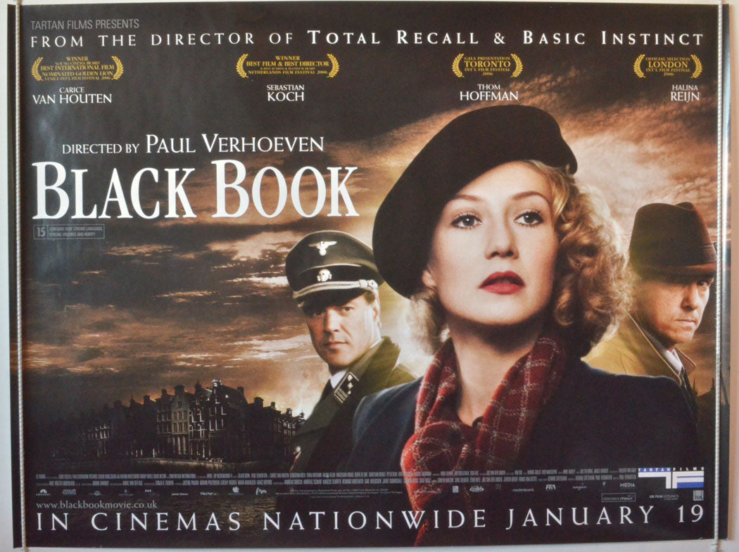 Black Book  (a.k.a. Zwartboek)  Original British Quad Poster - Movie Poster 