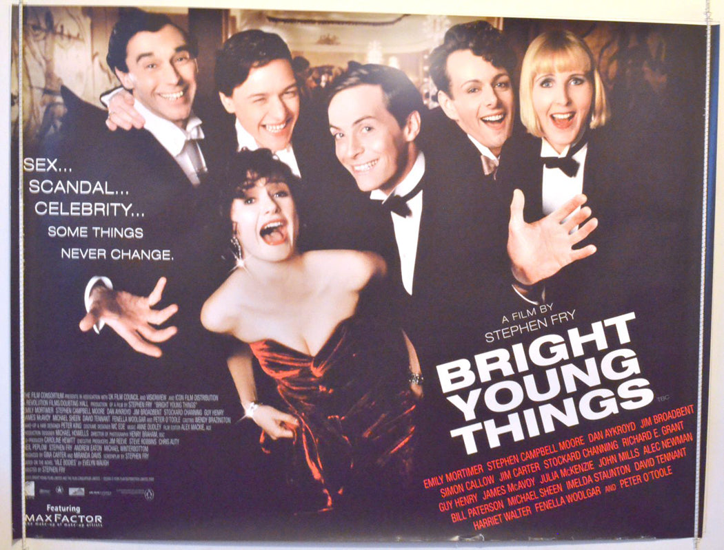 Bright Young Things   Original British Quad Poster - Movie Poster 