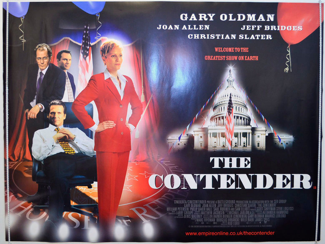 The Contender   Original British Quad Poster - Movie Poster