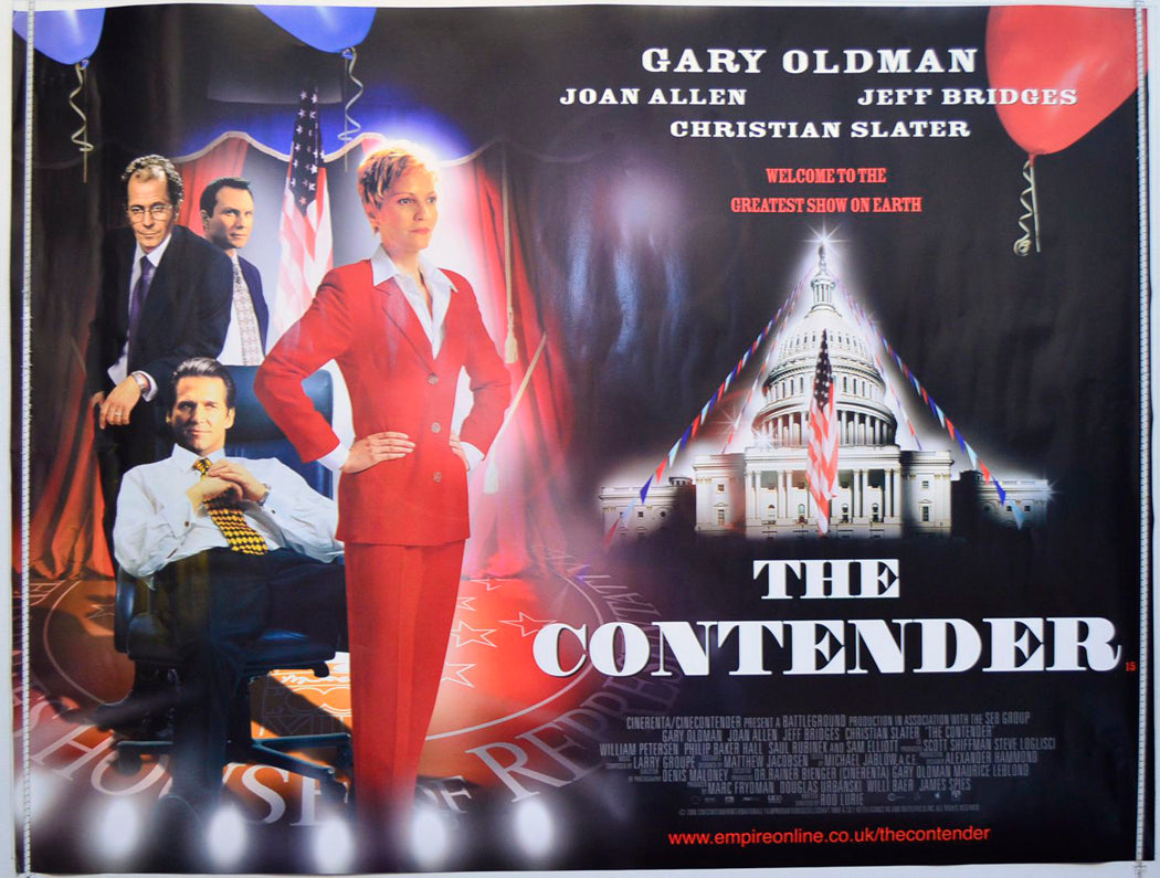 The Contender   Original British Quad Poster - Movie Poster