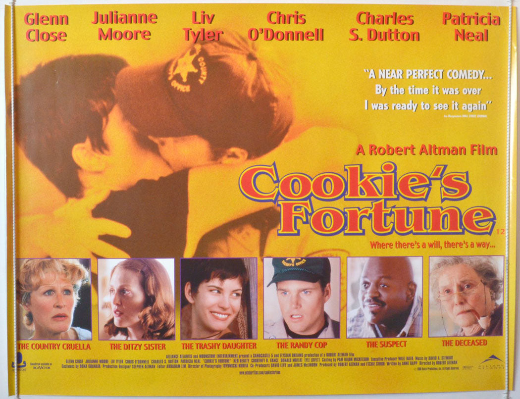 Cookie's Fortune   Original British Quad Poster - Movie Poster 