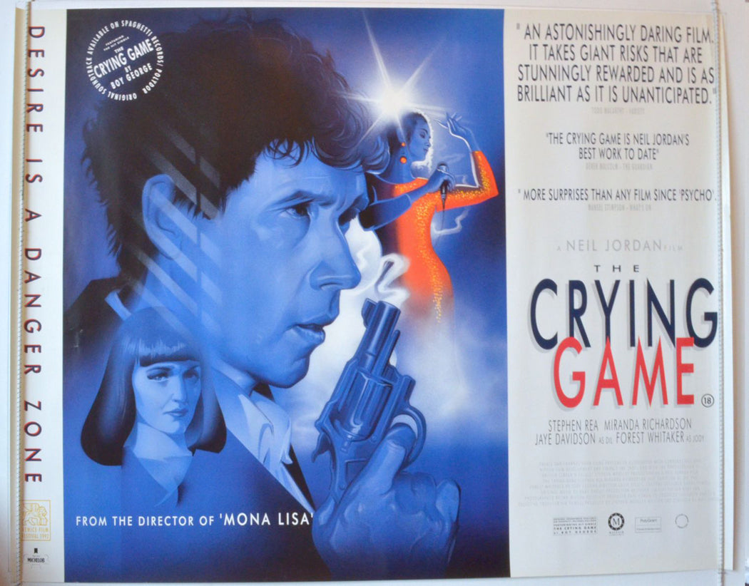 The Crying Game   Original British Quad Poster - Movie Poster 