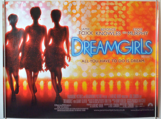 Dreamgirls   Original British Quad Poster - Movie Poster