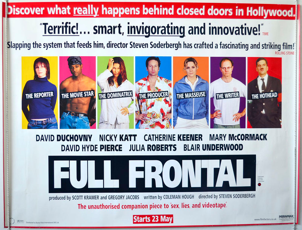 Full Frontal   Original British Quad Poster - Movie Poster