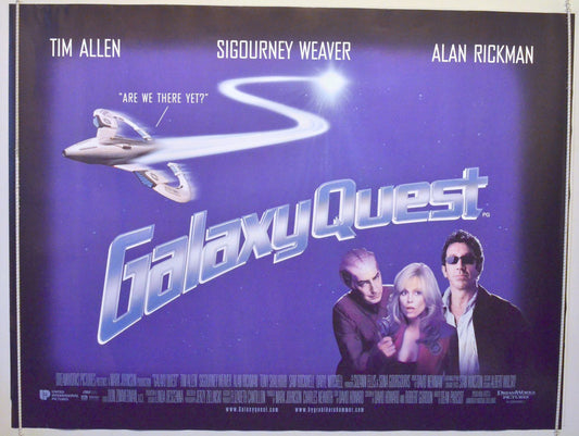 Galaxy Quest   Original British Quad Poster - Movie Poster 