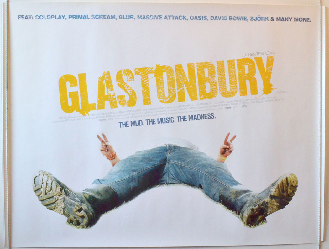 Glastonbury   Original British Quad Poster - Movie Poster