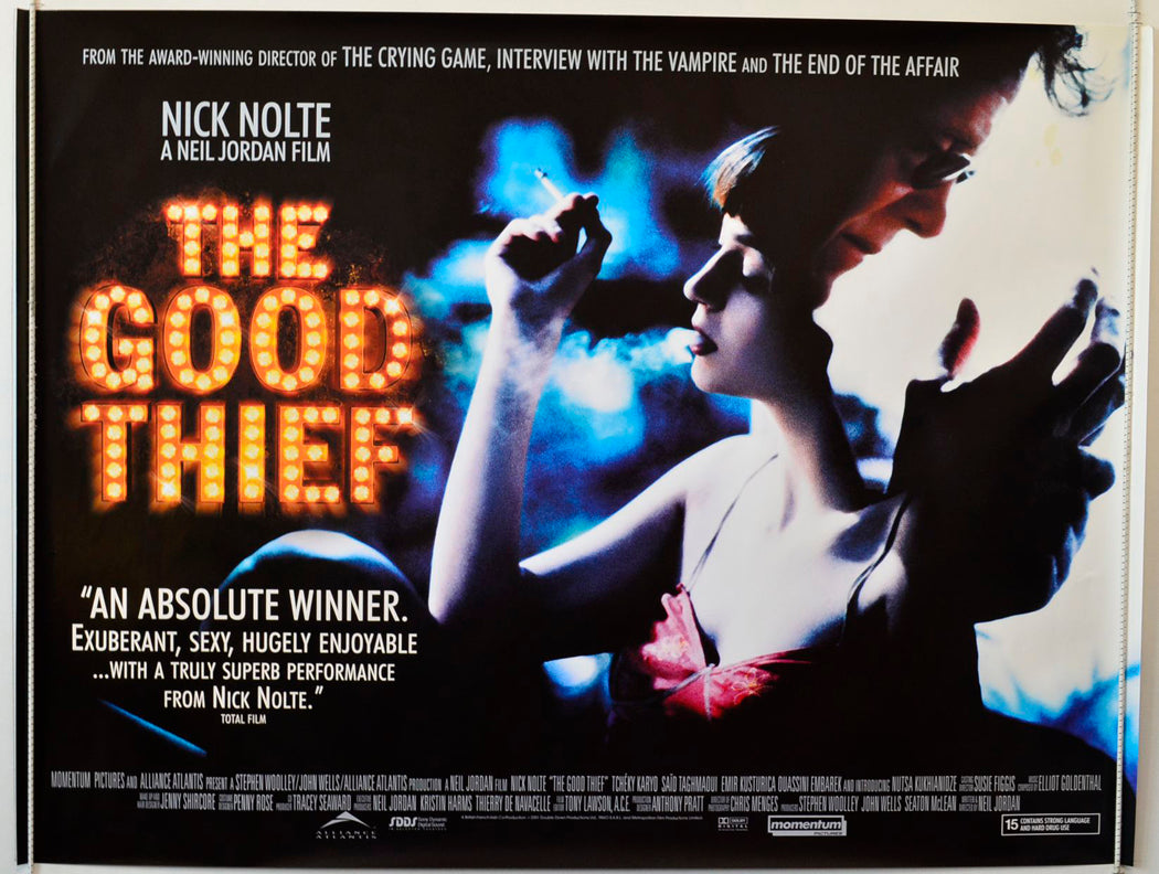 The Good Thief   Original British Quad Poster - Movie Poster