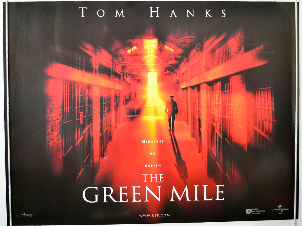 The Green Mile  (Teaser)   Original British Quad Poster - Movie Poster