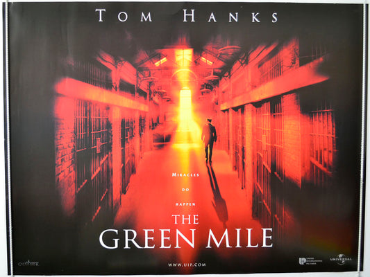 The Green Mile  (Teaser)   Original British Quad Poster - Movie Poster